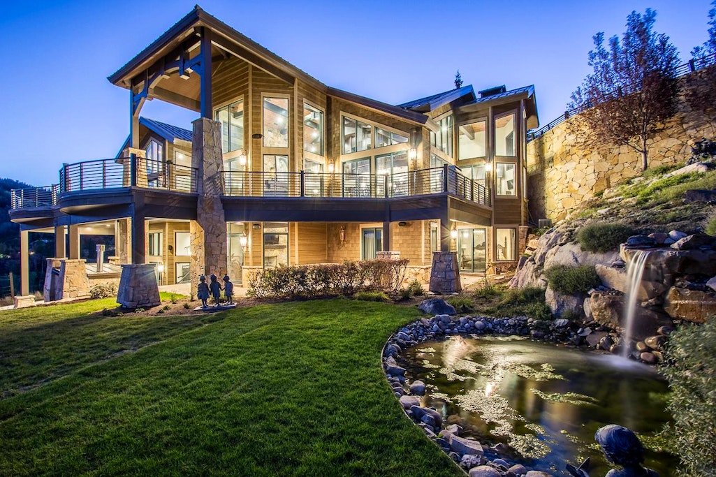 Sky Ridge Retreat, a luxury Deer Valley vacation rental with mountain views and serene setting