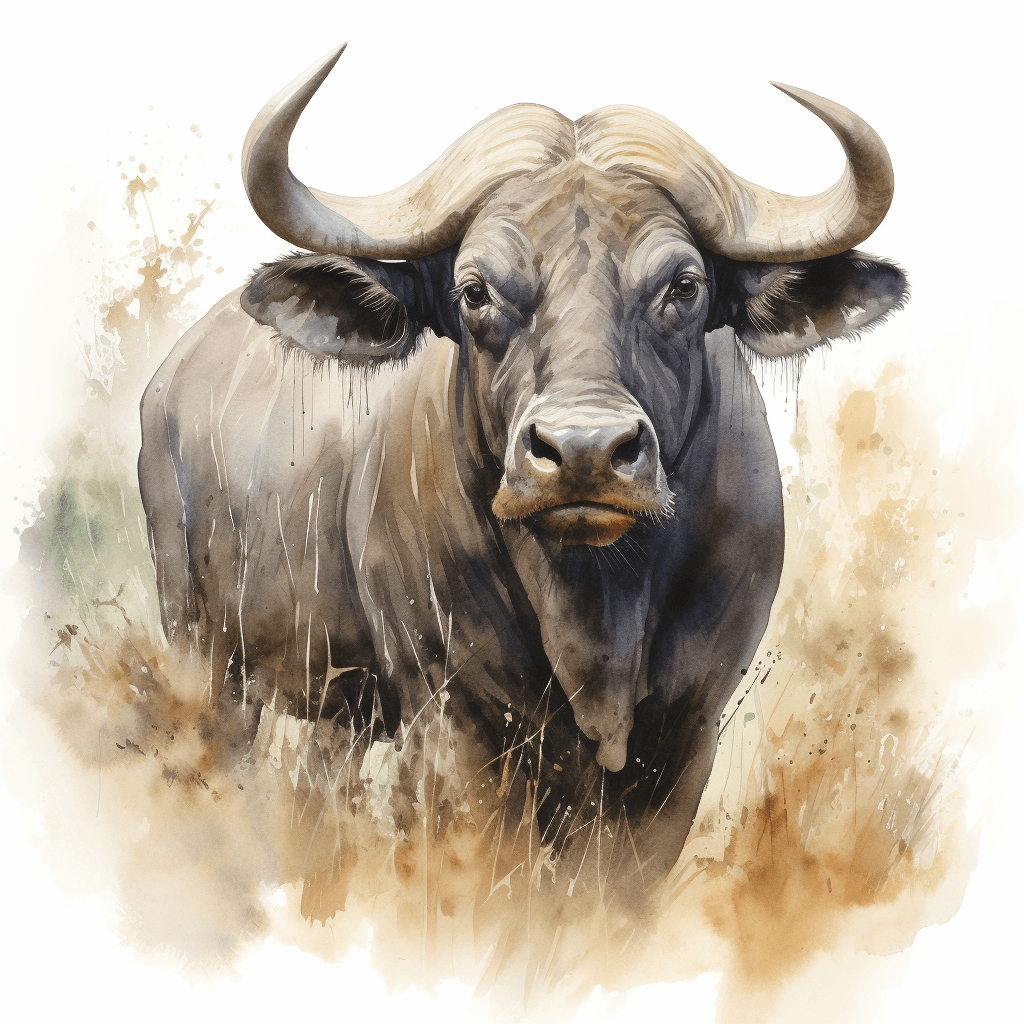 Cape buffalo icon