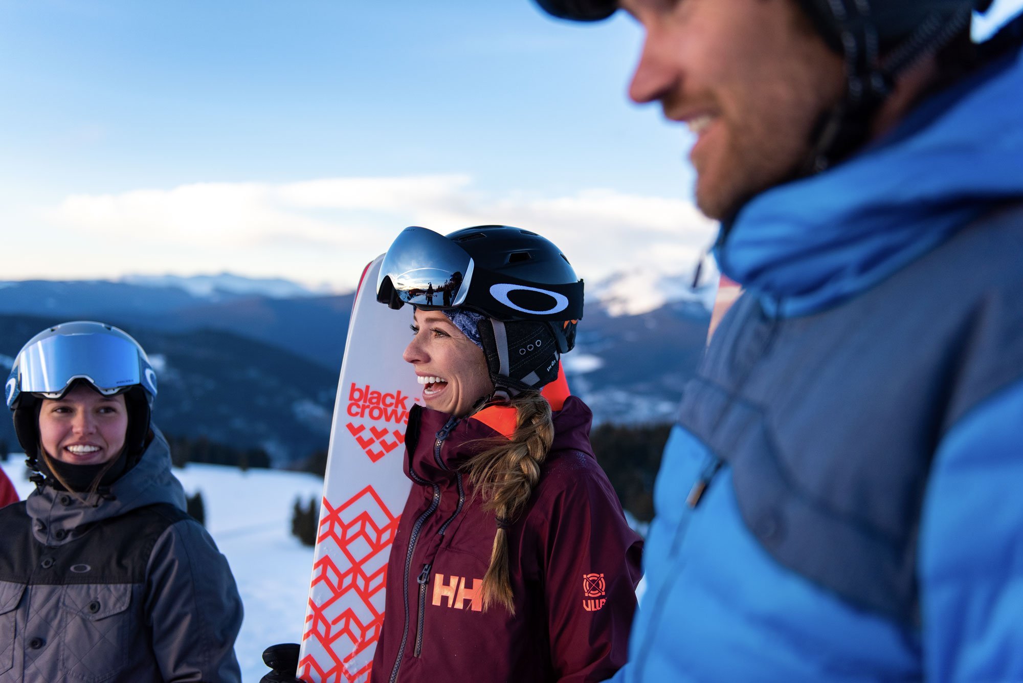 Premium ski gear available for rent at Black Tie Ski Rental in Lionshead