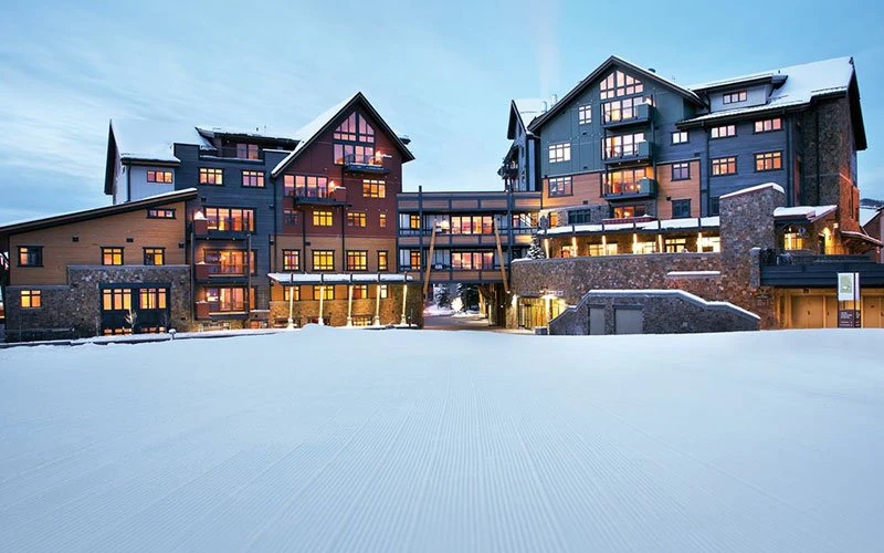 One Steamboat Place Steamboat Springs Ski-in/Ski-out hotel with luxury slope-side access.