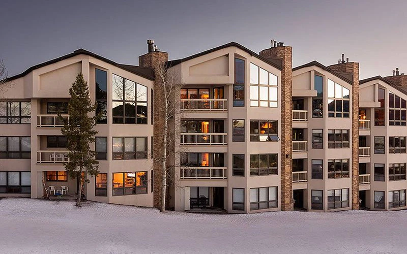 Chateaux Chamonix Steamboat Springs Ski-in/Ski-out residences with direct slope access.